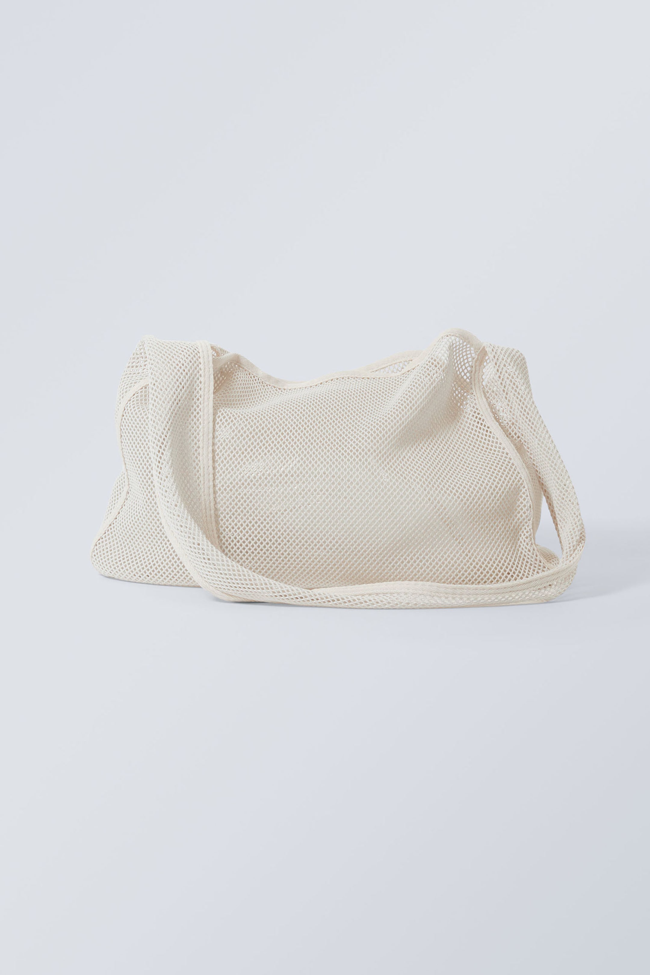 Dusty White - Net Shoulder Bag - 1