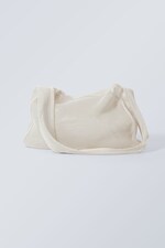 Staubiges Weiß - Netz-Umhängetasche - 0