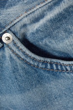 Seventeen Blue - Bleu moyen - Jean ample jambe large taille mi-haute Rail - 1
