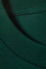 Dunkelgrün - "Bingo" - Kastiges T-Shirt mit Grafikprint - 5