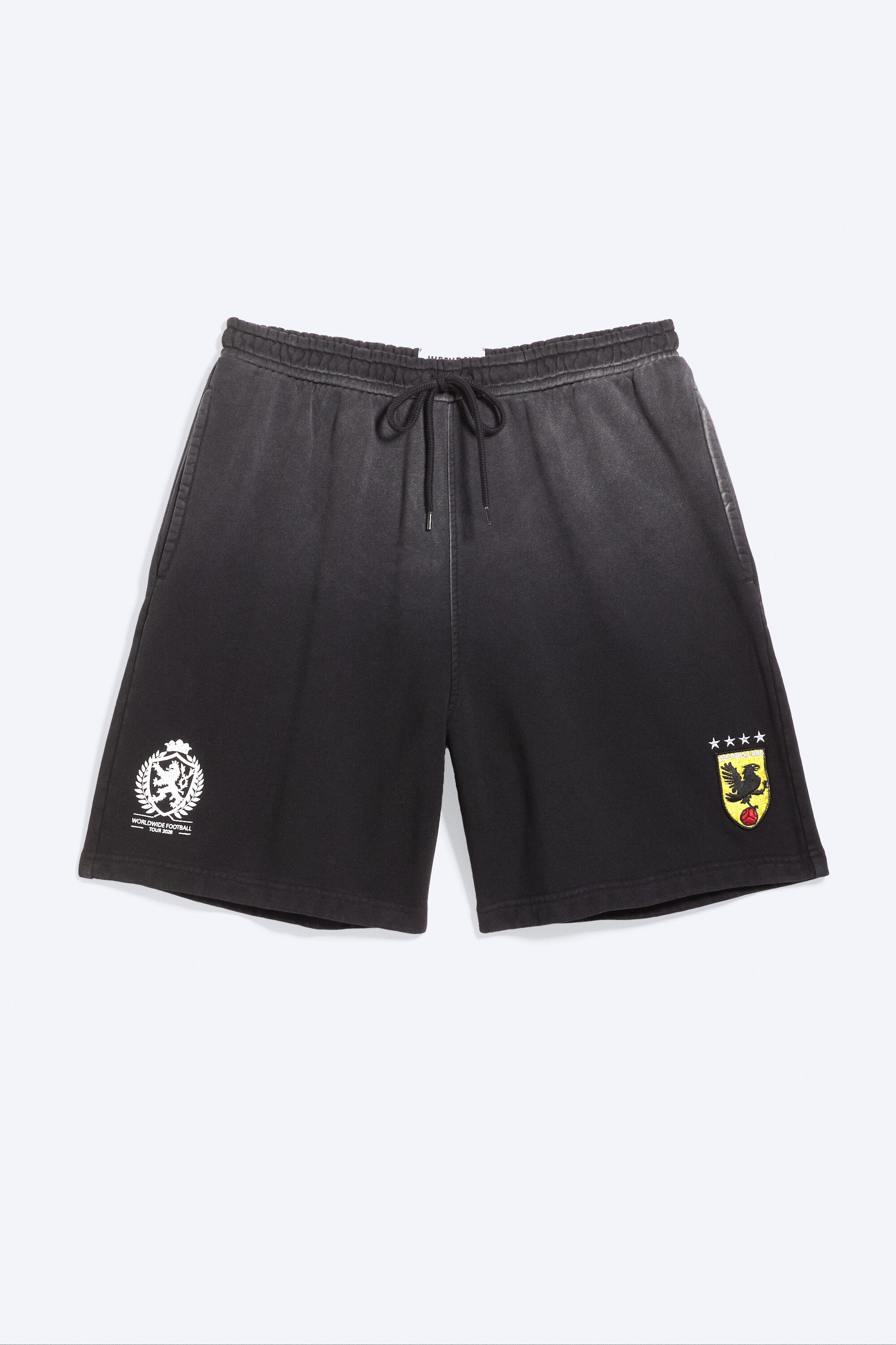 Off Black - TOFFS Relaxed Jersey Football Shorts - 5