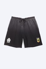 Off Black - TOFFS Relaxed Jersey Football Shorts - 5