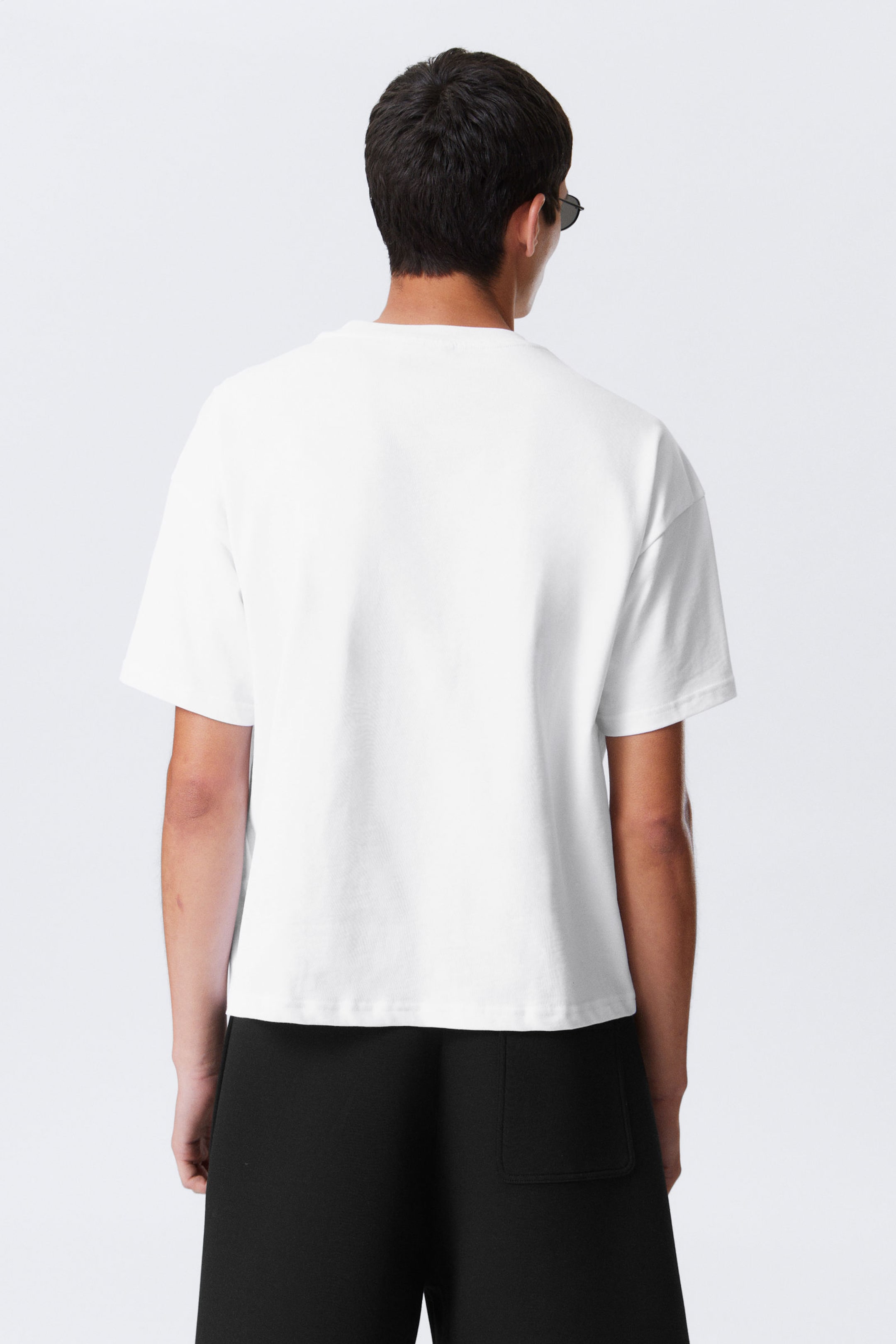 White - Interstellar - Great Boxy Printed Graphic Tee - 3
