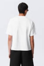 White - Interstellar - Great Boxy Printed Graphic Tee - 3