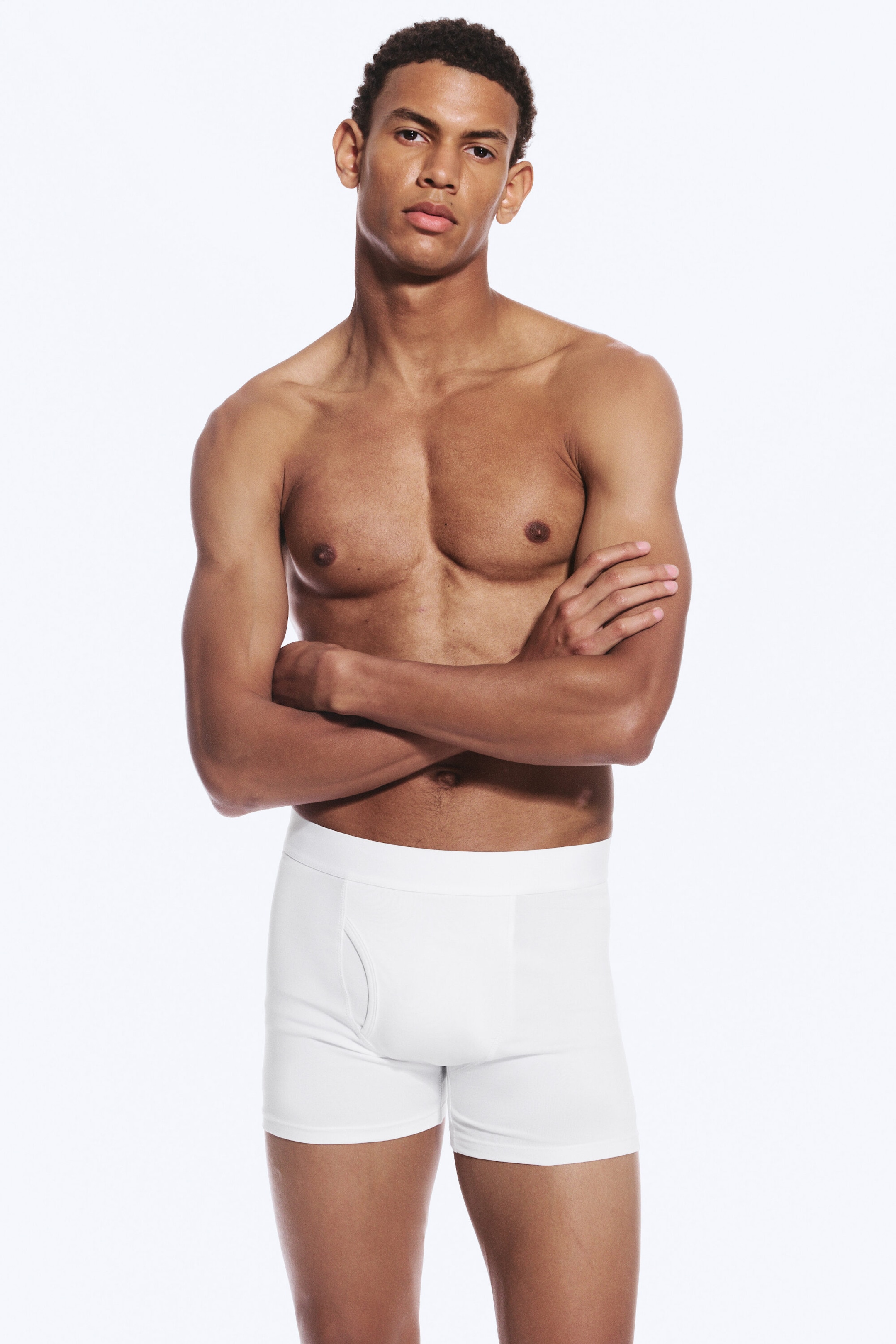 Blanc - Lot de 5 boxers