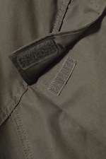 Khaki Green - Astro Loose Asymmetric Cargo Trousers - 1