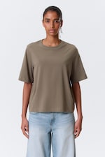 Grey - Perfect Boxy T-shirt - 0