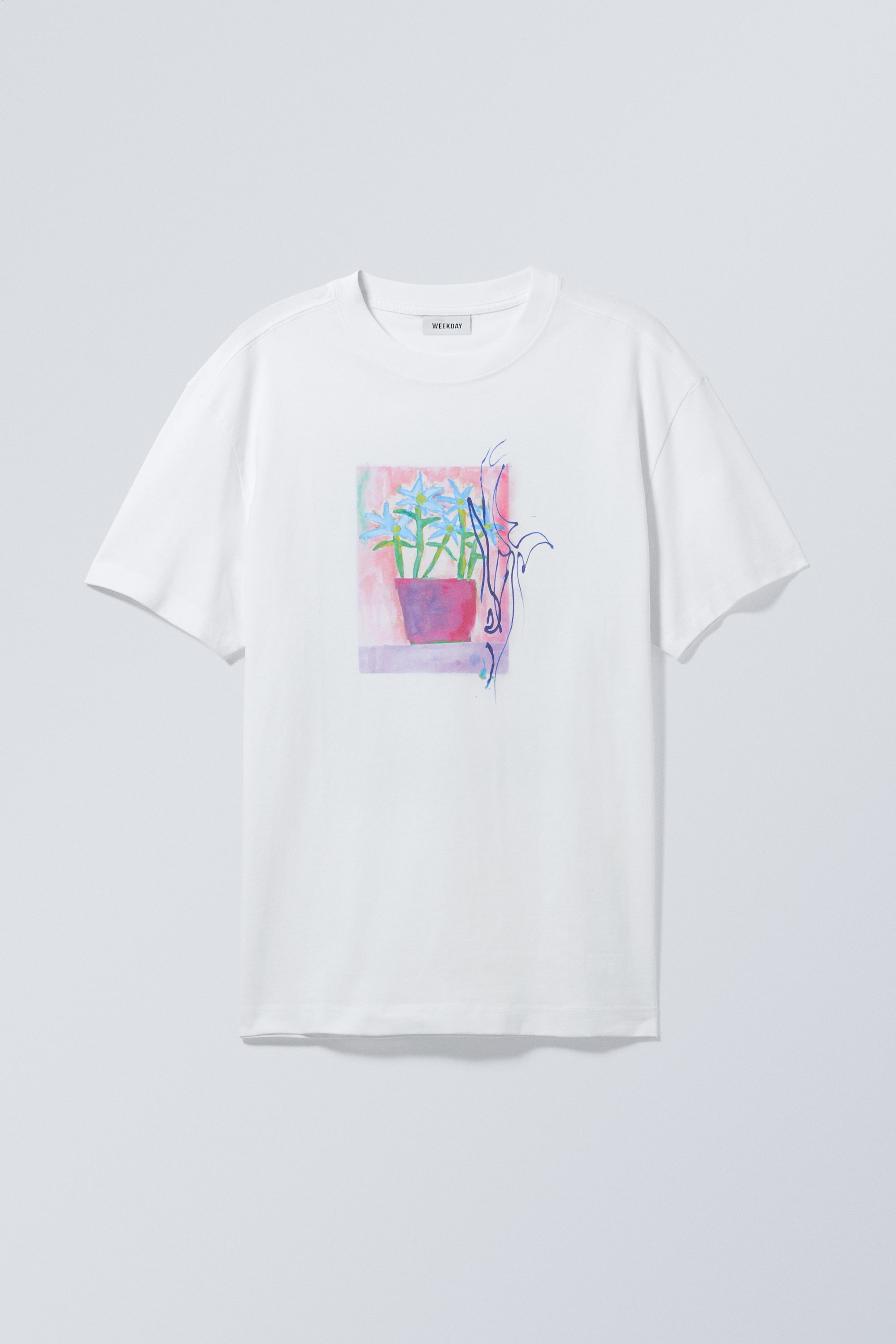 Art School - Oversized Graphic Printed T-shirt - 0