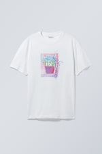 Art School - Oversized Graphic Printed T-shirt - 0
