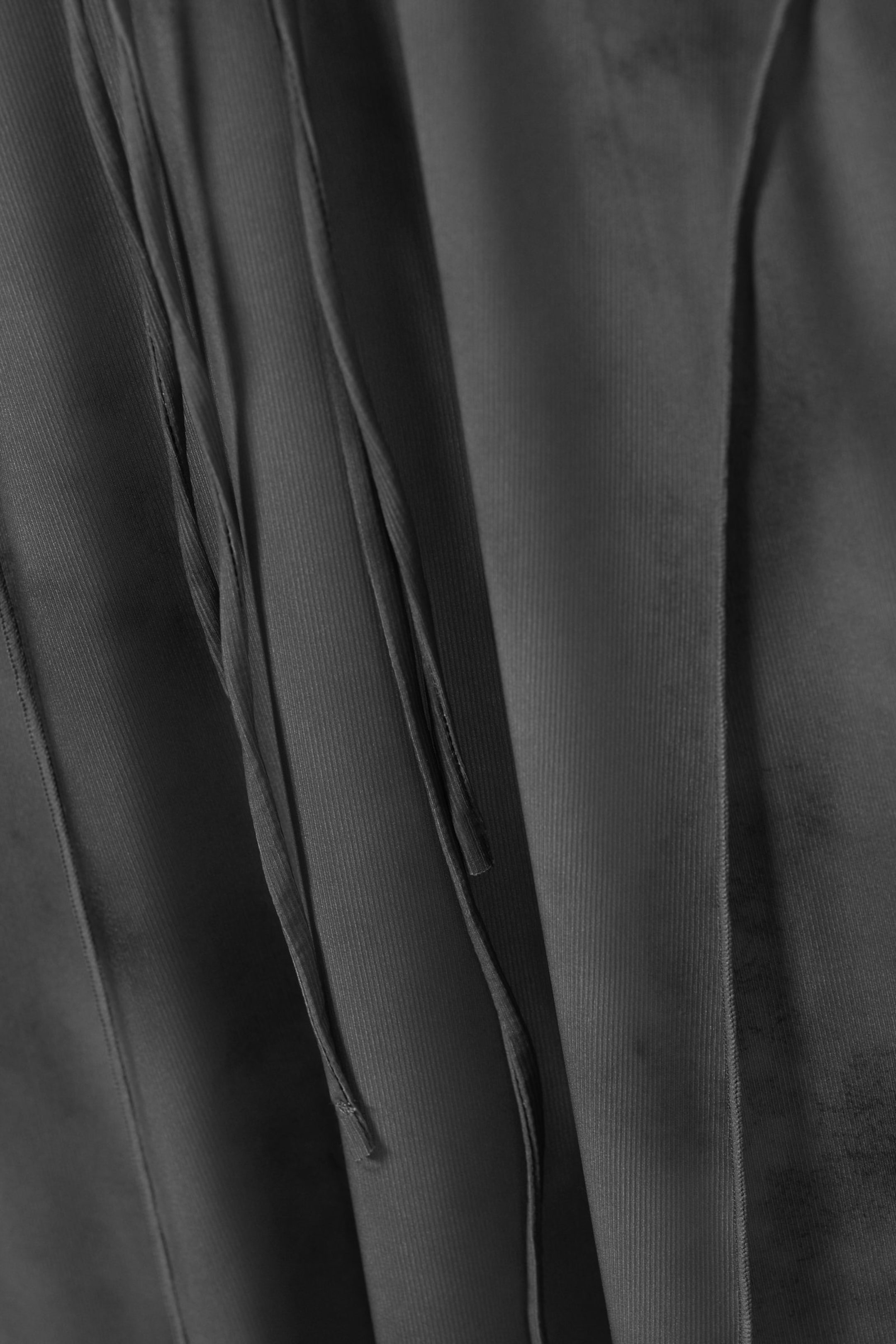 Blurred Dark Grey - Strap Maxi Dress - 6