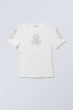 Infodemic - Bedrucktes T-Shirt mit schmaler Passform - 0