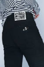 Coated Black - CM x LB Issue Rigid Coated Unisex Jeans - 7