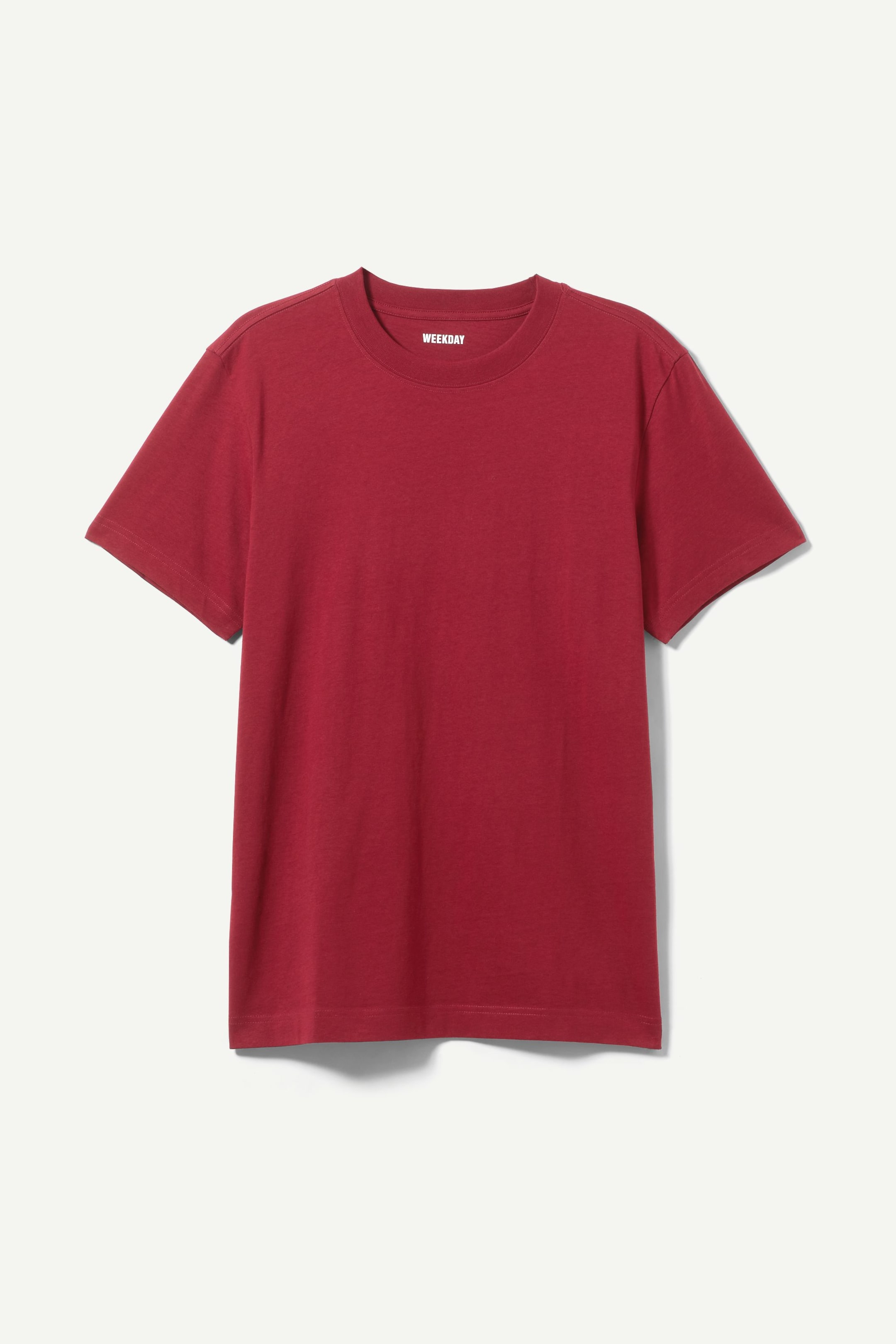 Red - Relaxed Midweight T-shirt - 0