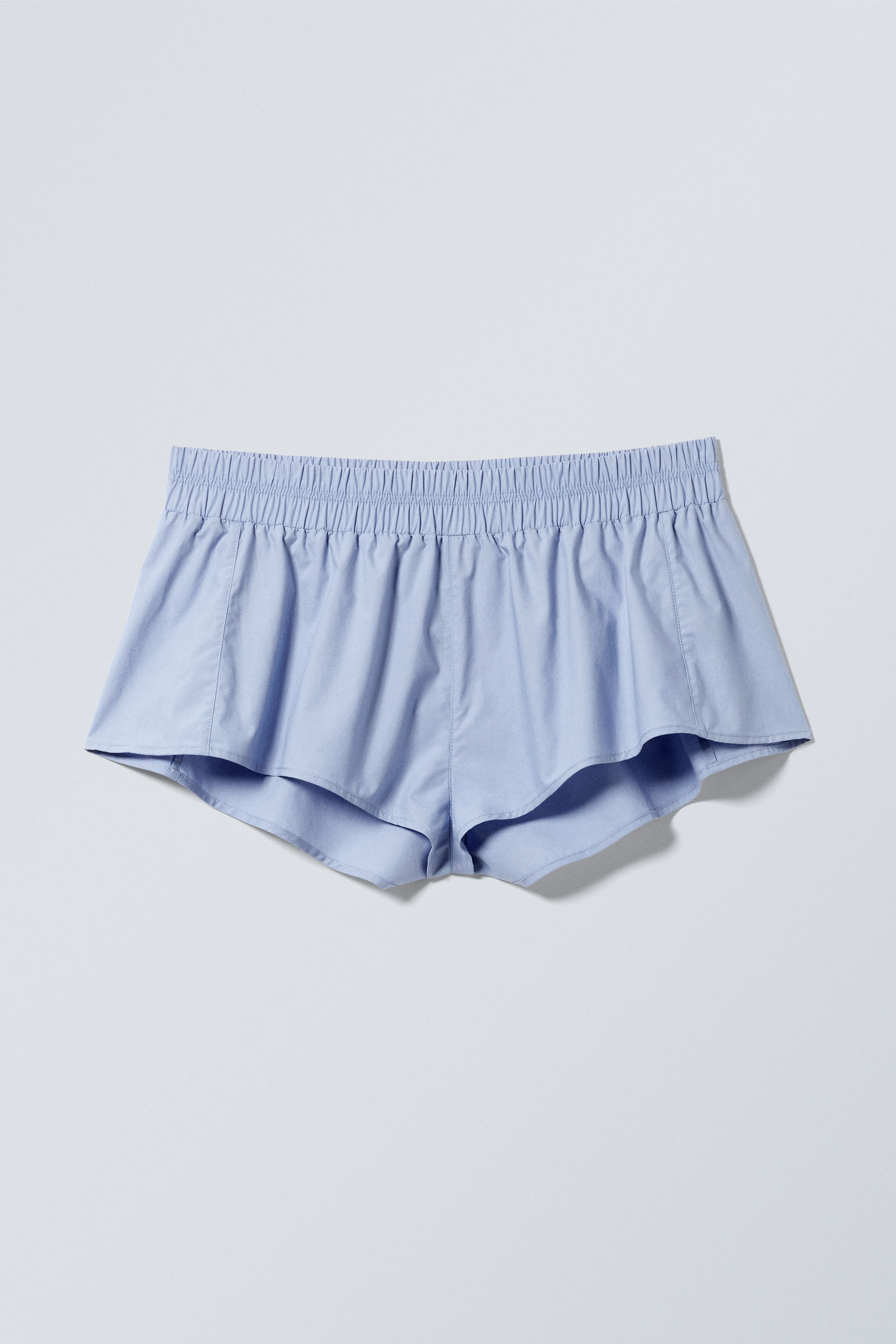 ★ GLOWNY★ BUTTON FLY MINI SHORTS COTTON CANDY GY25CSPT001 Glowny - Button Fly Mini Shorts | HBX - Globally Curated