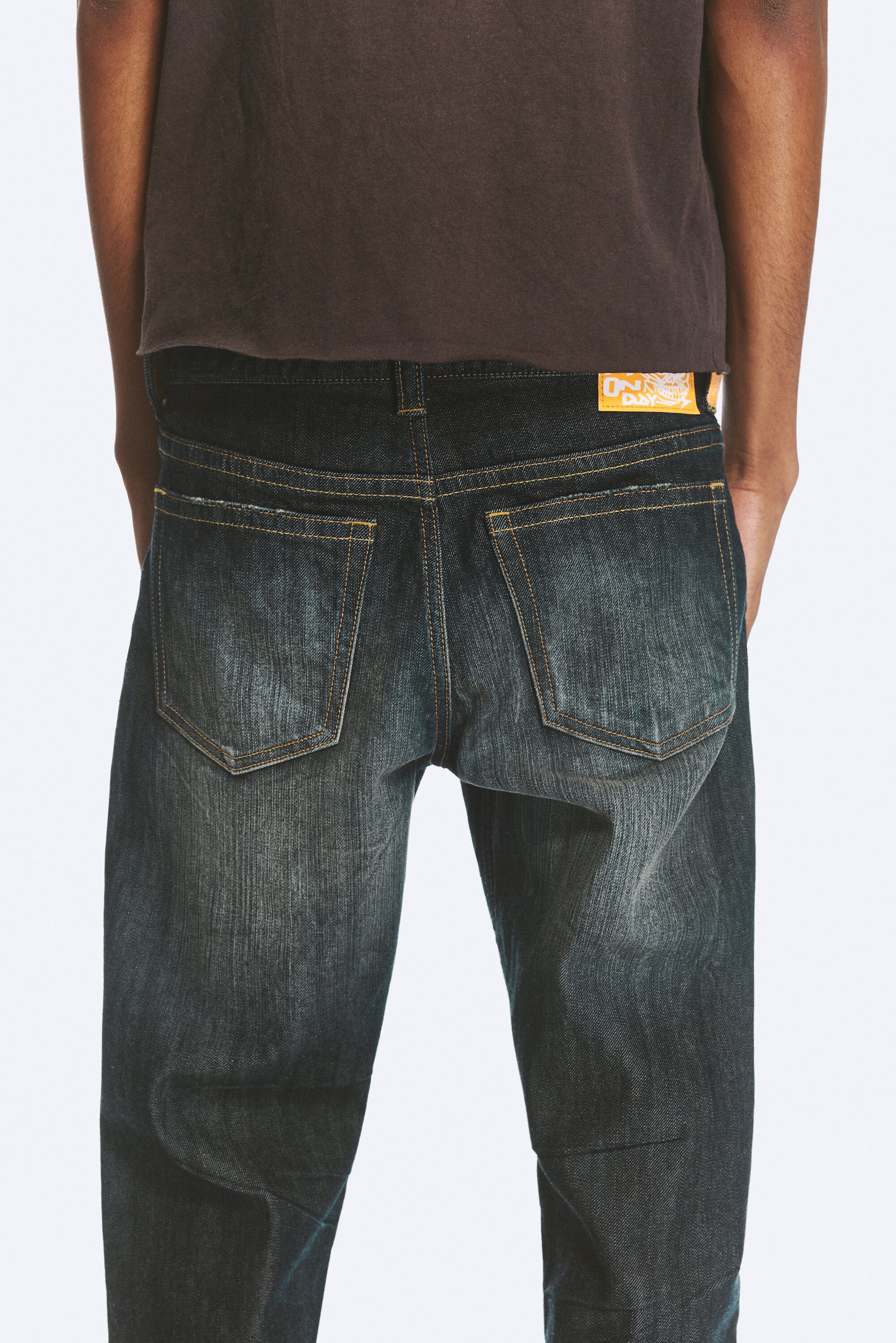 Blue Shadow - Dunkelblau - Struggle Low Waist Slim Bootcut Jeans - 3
