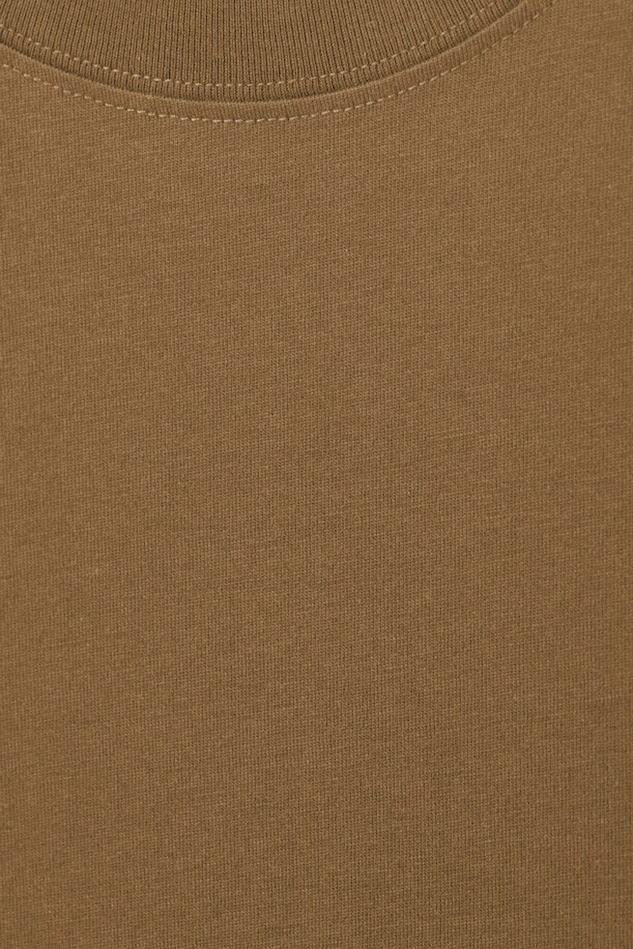 Brown - Standard Midweight T-shirt - 3