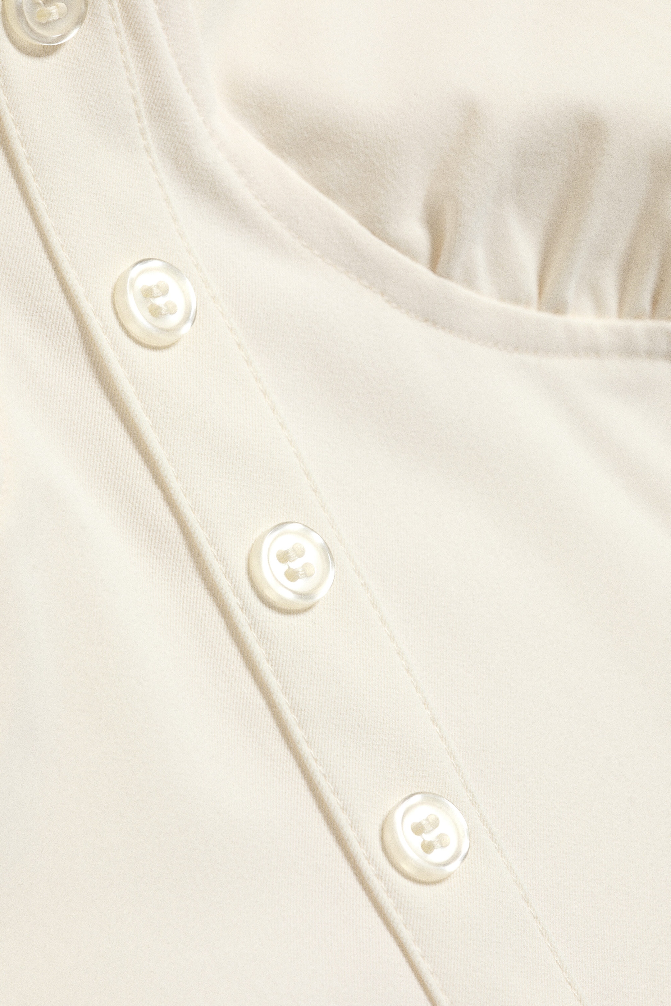 Dusty White - Corset Dress - 5