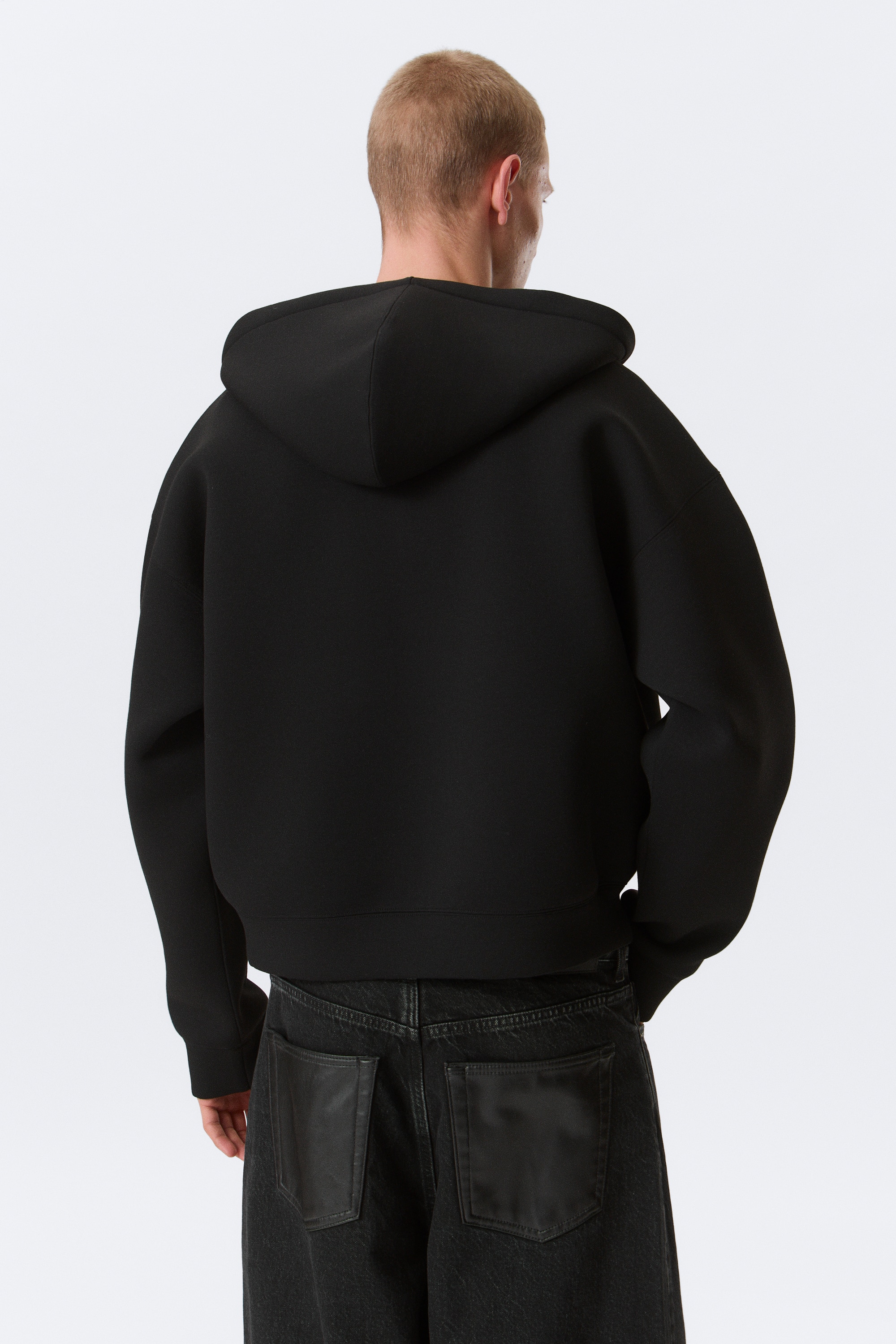 Simon Scuba Zip Hoodie - Grey Melange - BĂRBAŢI | H&M RO