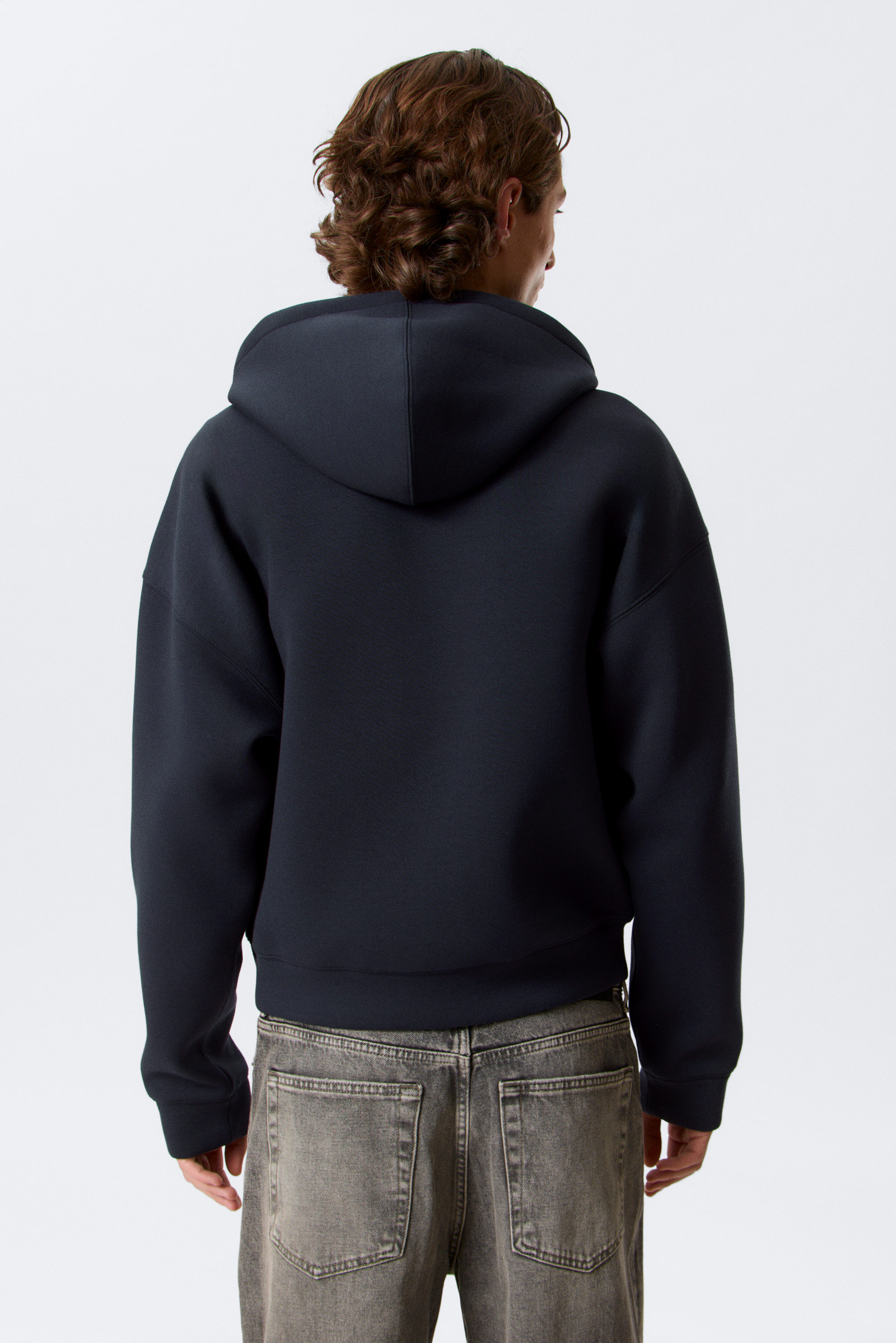 Dark Blue - Simon Scuba Zip Hoodie - 7