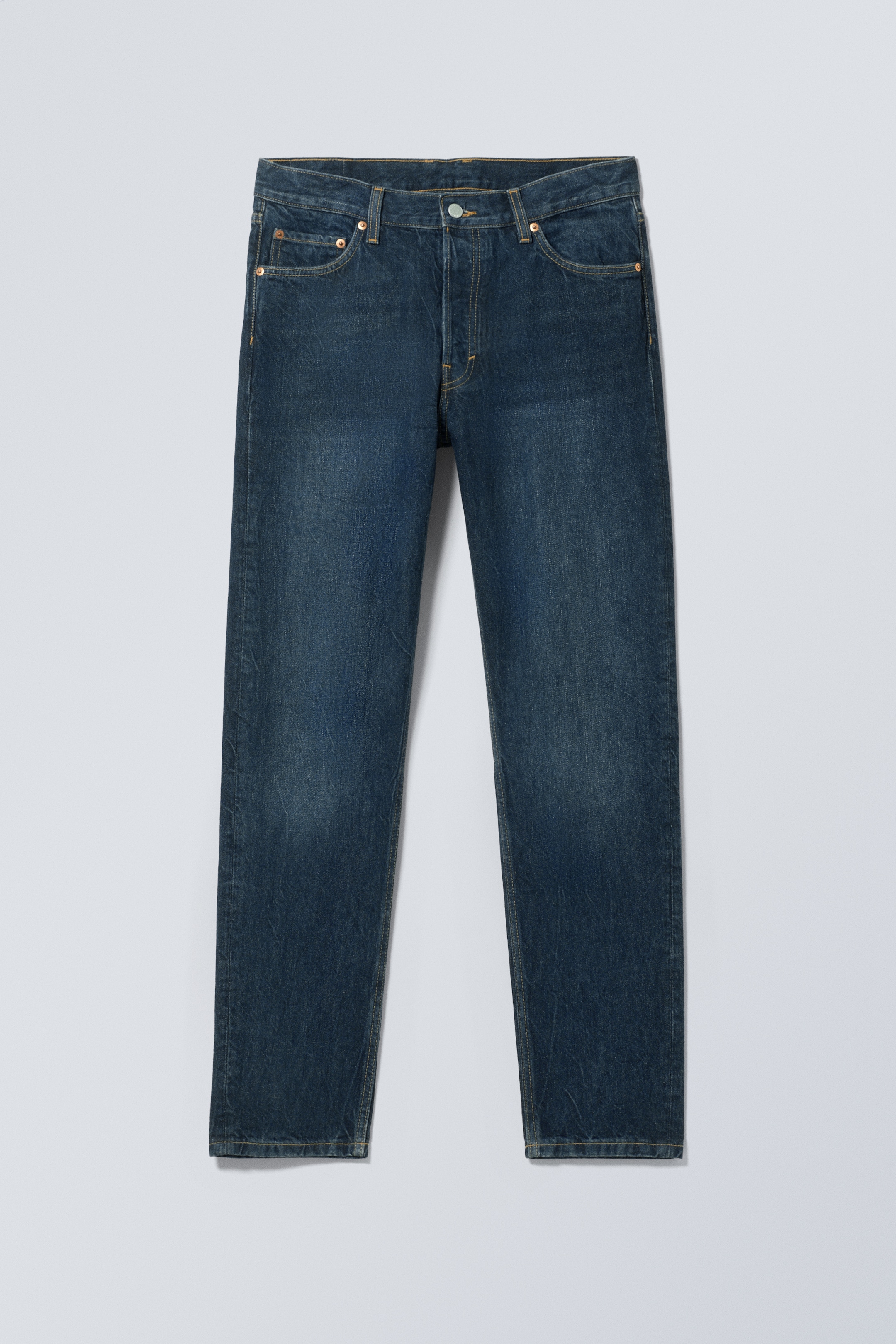 Ingrandisci l'immagine: Barrel Relaxed Tapered Leg Jeans - Compact Blue - Dark Blue - UOMO | H&M CH 1