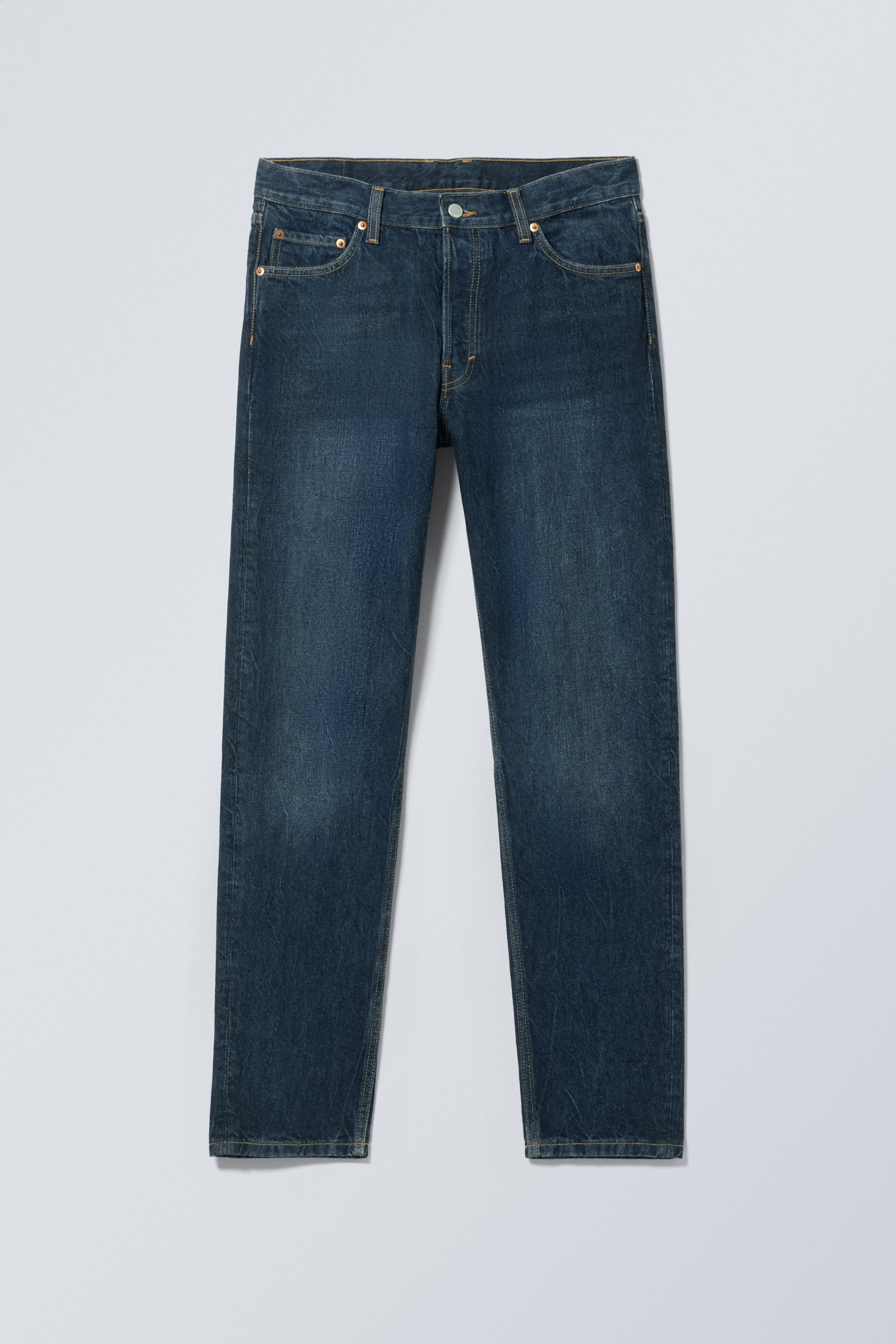 Compact Blue - Dunkelblau - Entspannte Tapered-Jeans "Barrel" - 0