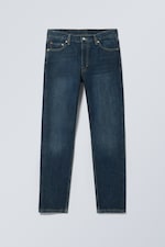 Compact Blue - Dunkelblau - Entspannte Tapered-Jeans "Barrel" - 0