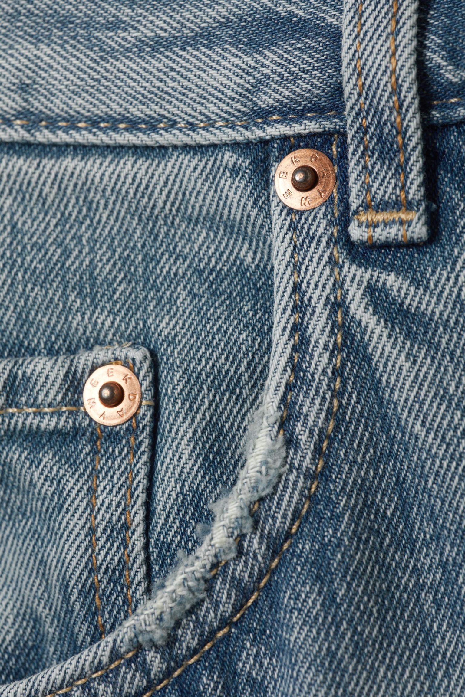Astro Loose Extra Baggy Leg Jeans - Blue Stream - 11