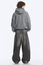 Imperial Black - Black - VOID LOW RISE LOOSE BAGGY JEANS - 4