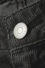 Grauschwarz - Nova – Schmale Bootcut-Cordhose mit niedrigem Bund - 1
