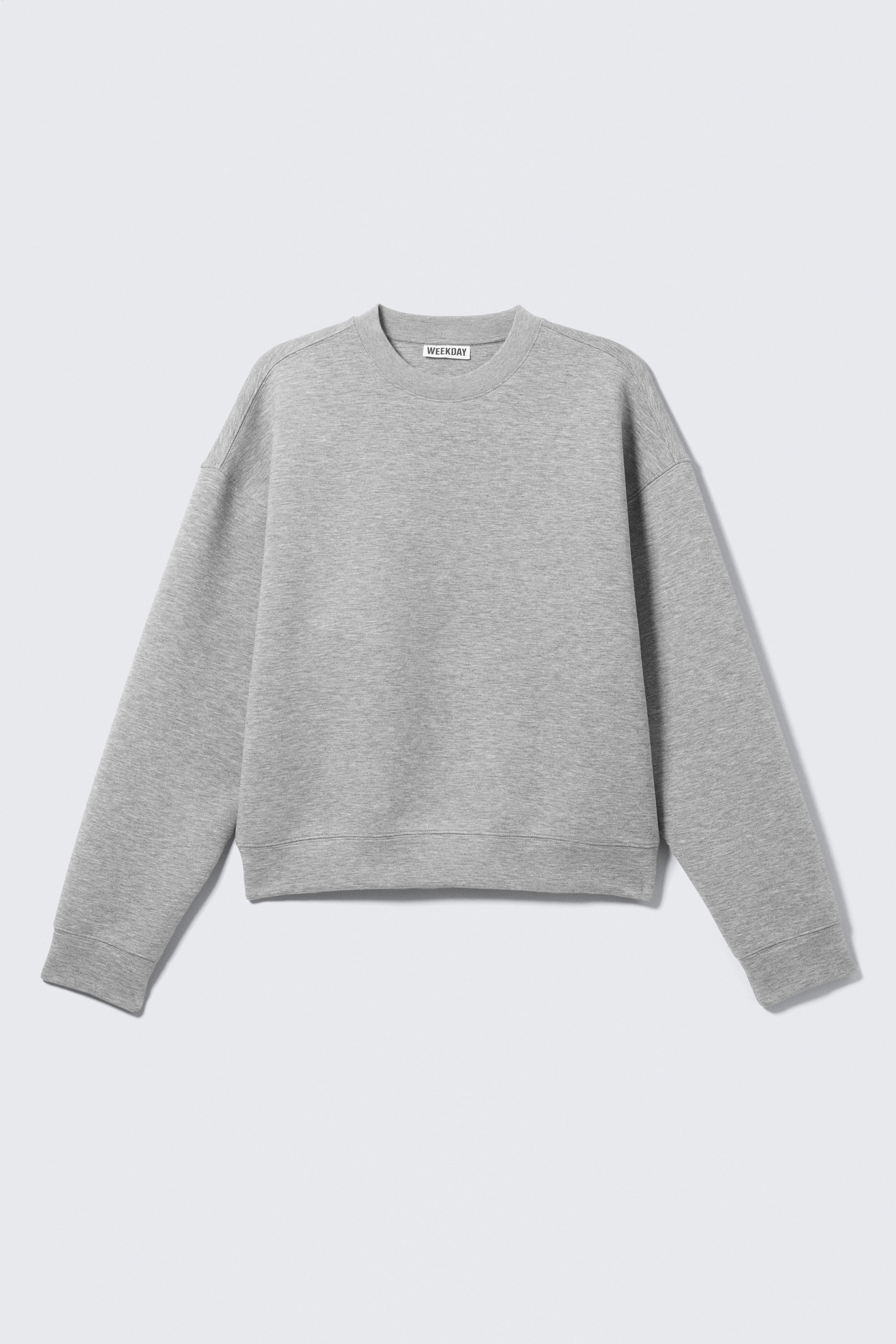 Grau meliert - Simon - Scuba-Sweatshirt - 3