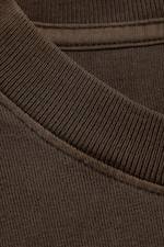 Dark Brown - Relaxed Long-Sleeved T-shirt - 4