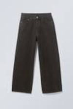 Tuned Black - Black - Astro Loose Baggy Leg Jeans - 21