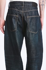 Bounty Blue - Dunkelblau - VOID LOW WAIST LOOSE BAGGY JEANS - 4