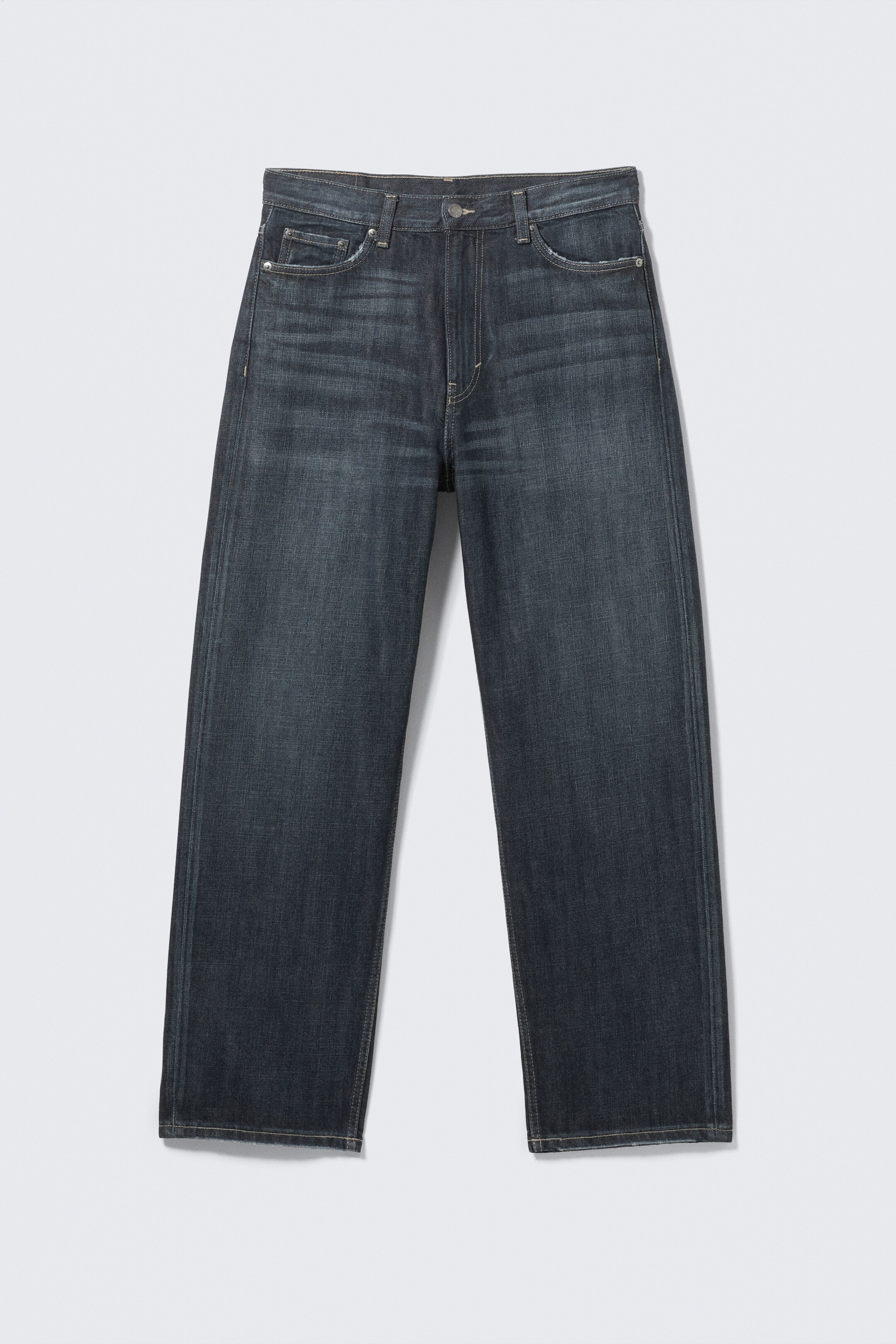 Zobacz większy obraz: Dżinsy Galaxy Loose Straight Leg - Deep Sea Blue - Ciemnoniebieski - ON | H&M PL 11