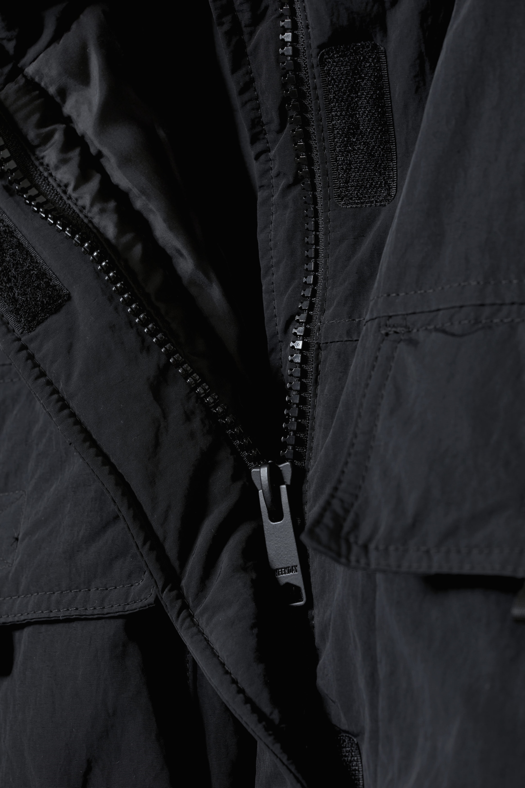 Black - Attila Padded Parka - 1