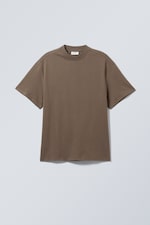 Dark Brown - Great Heavyweight T-shirt - 0