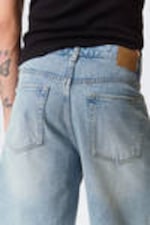 Lip Blue - Light Blue - Galaxy Denim Shorts - 4