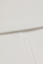Weiß - Flared Pyjamahose mit mittelhohem Bund - 1
