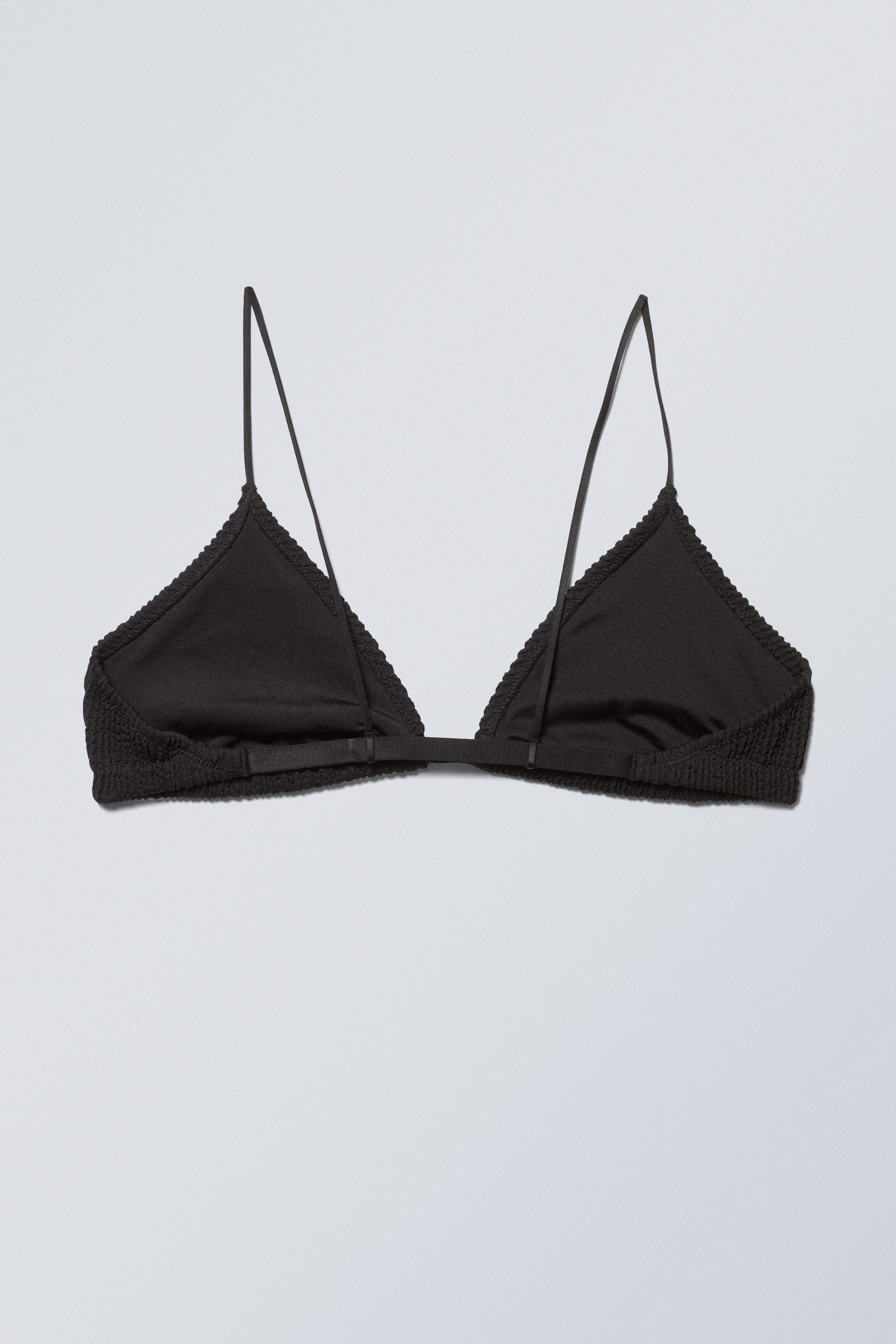 Black - Triangle Bikini Top - 1