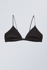 Black - Triangle Bikini Top - 1
