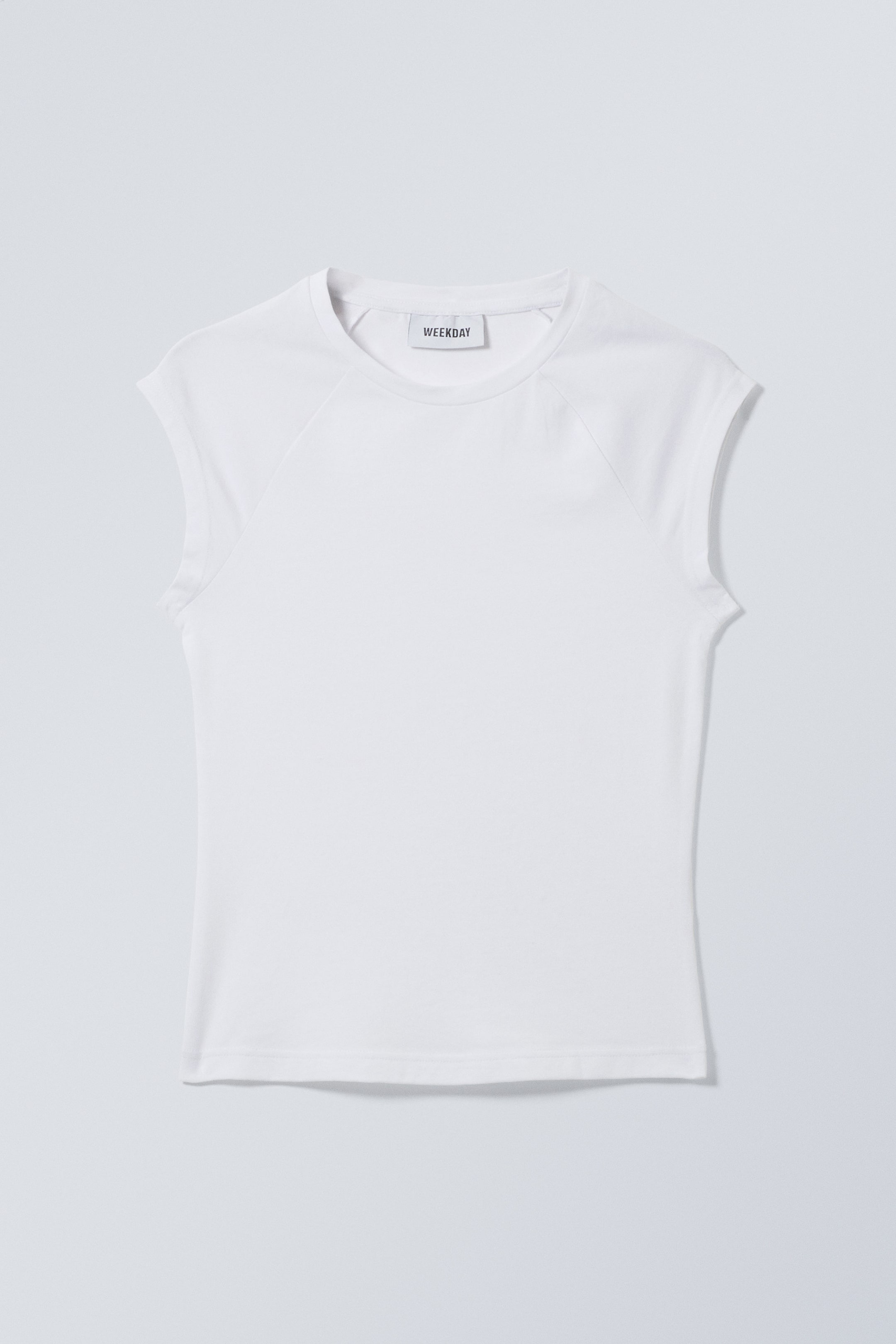 Vit - Tight kortärmad topp - 0