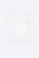 White - Layered Two-Piece Bolero Top - 4