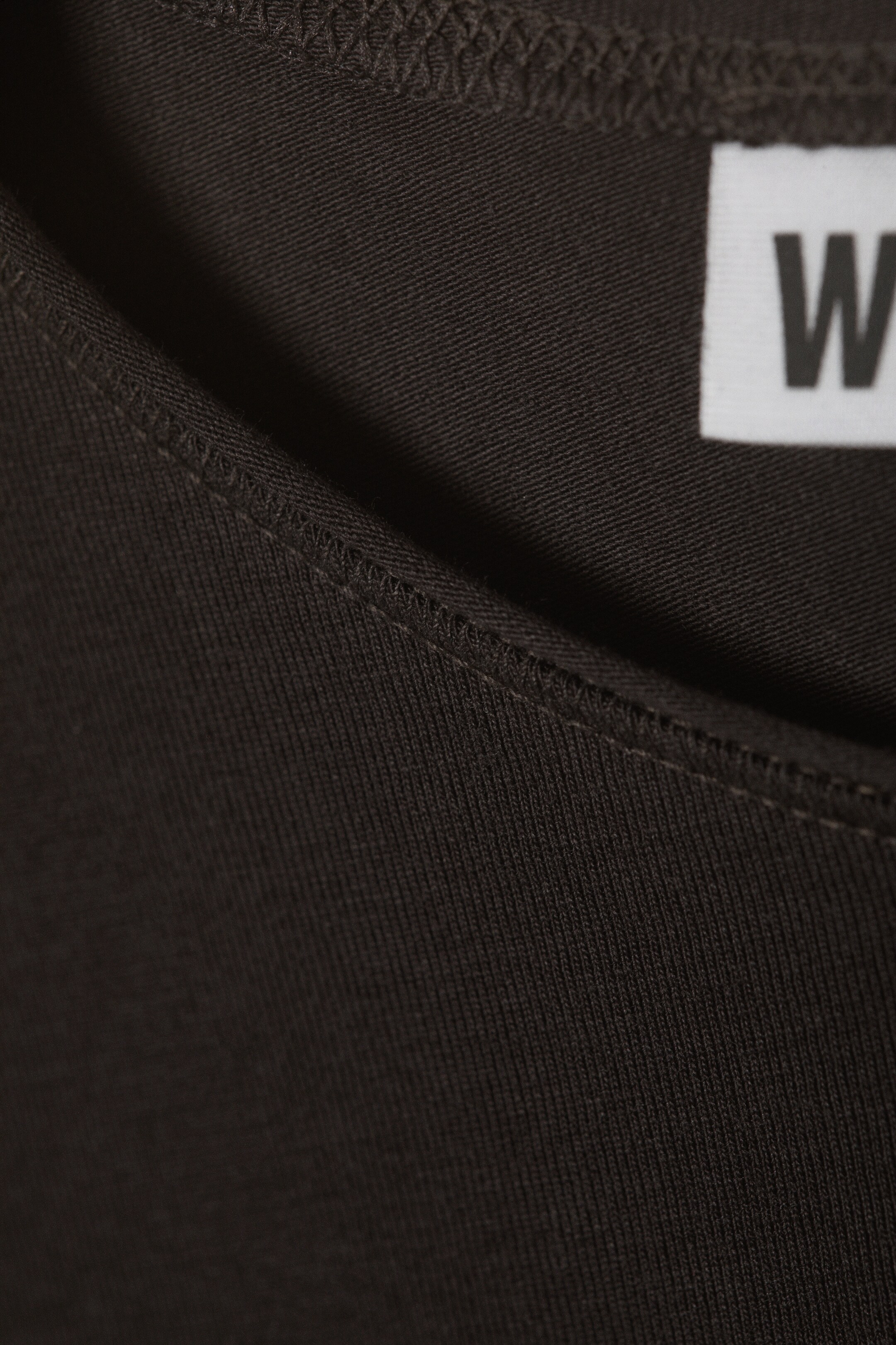 Nagyobb kép megtekintése: Long Sleeve Cotton Top - Dark Brown - NŐI | H&M HU 5
