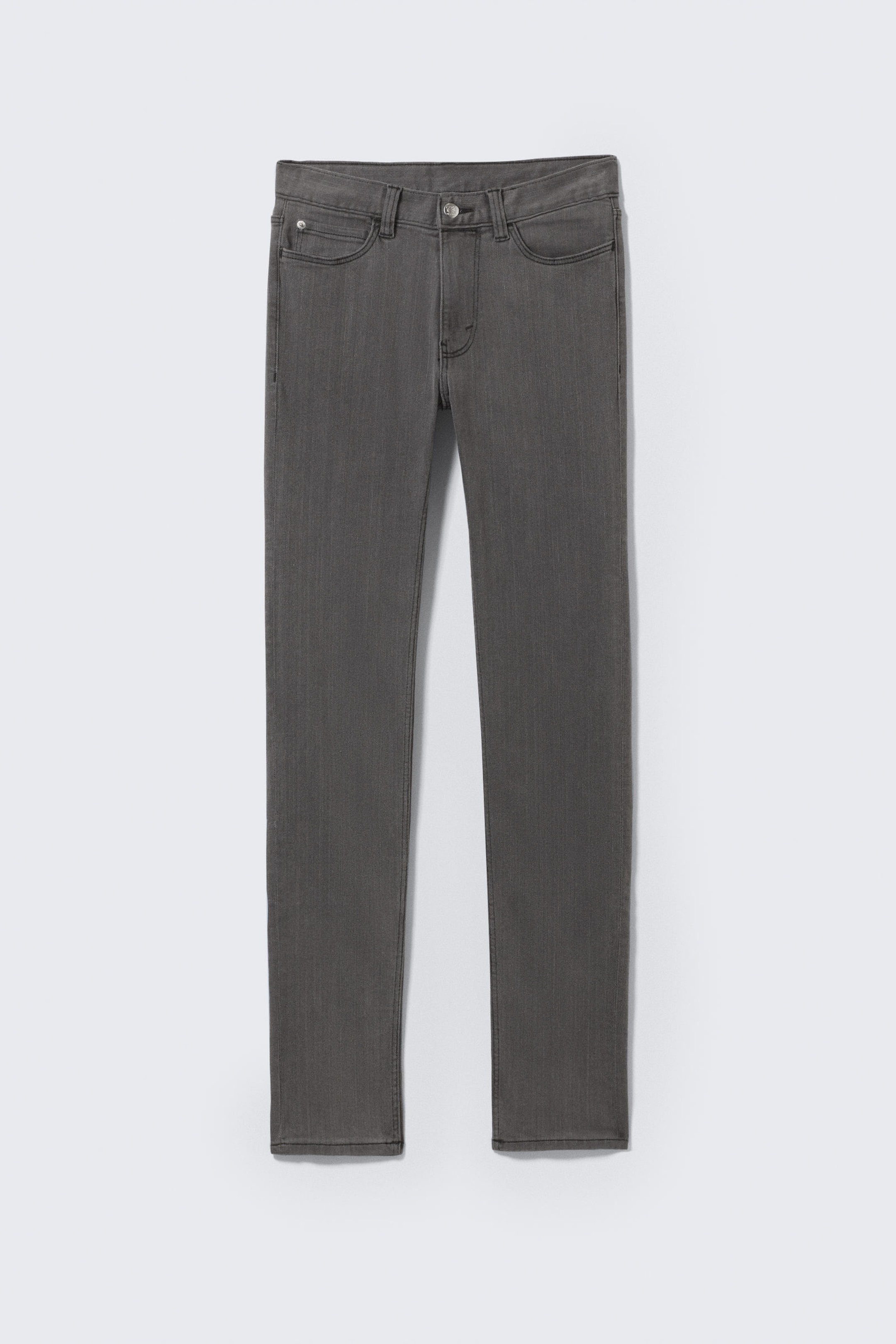 Bored Grey - Grau - Sleeze – Skinny-Jeans mit niedriger Taille - 4