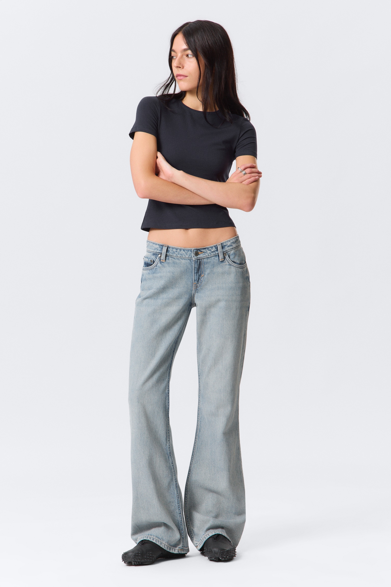 Jeans Nova a vita bassa con taglio bootcut slim - Brick Blue – Azzurro/Lip Blue – Azzurro/Lavaggio nero – Nero/Mine Blue – Blu medio/Blue Stream – Blu medio/Deep Sea Blue - Blu scuro/Blu lago – Blu medio/Topaz - Dark Brown - 1