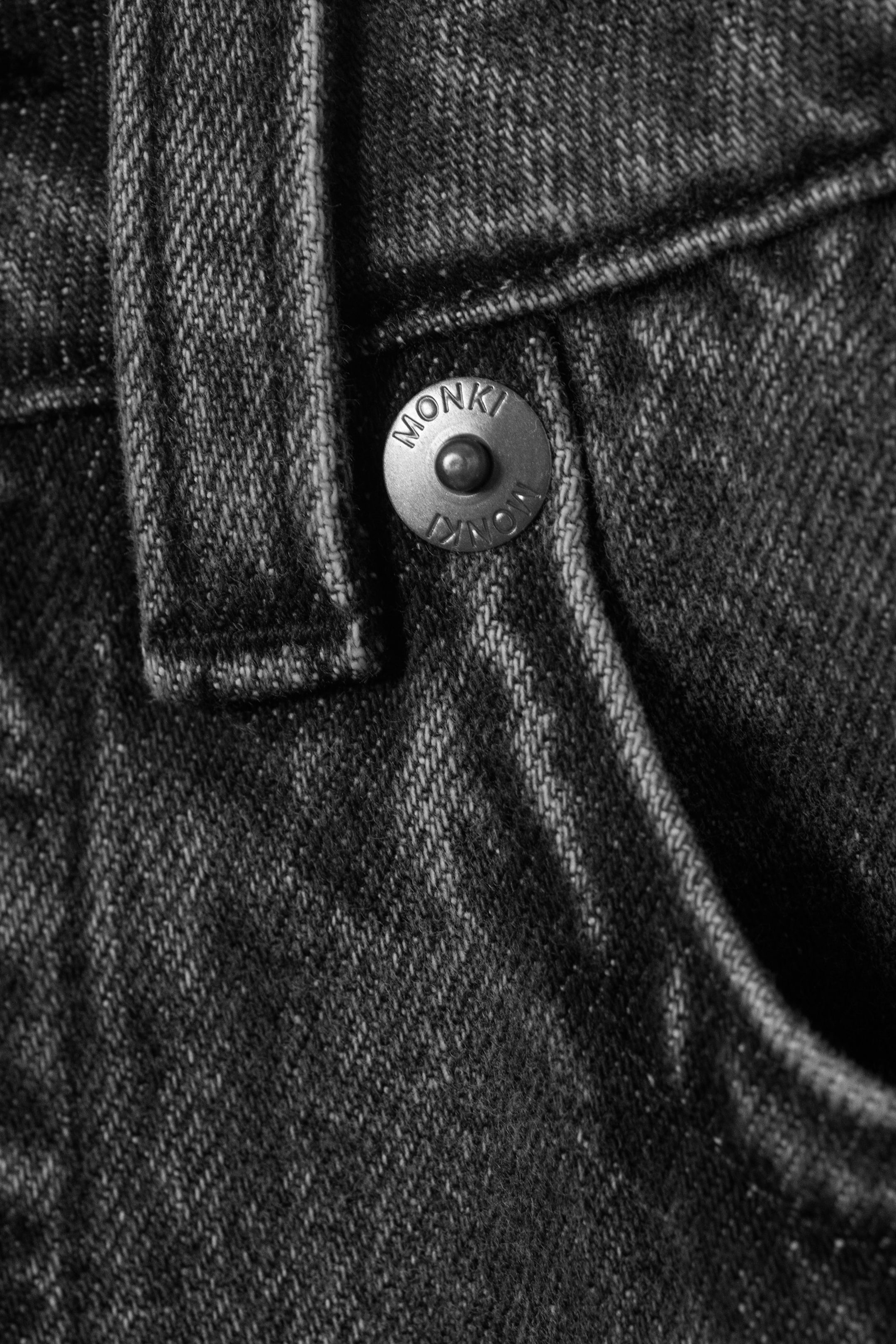 Haunted Black - Black - Peggy Low Rise Loose Baggy Leg Jeans - 6