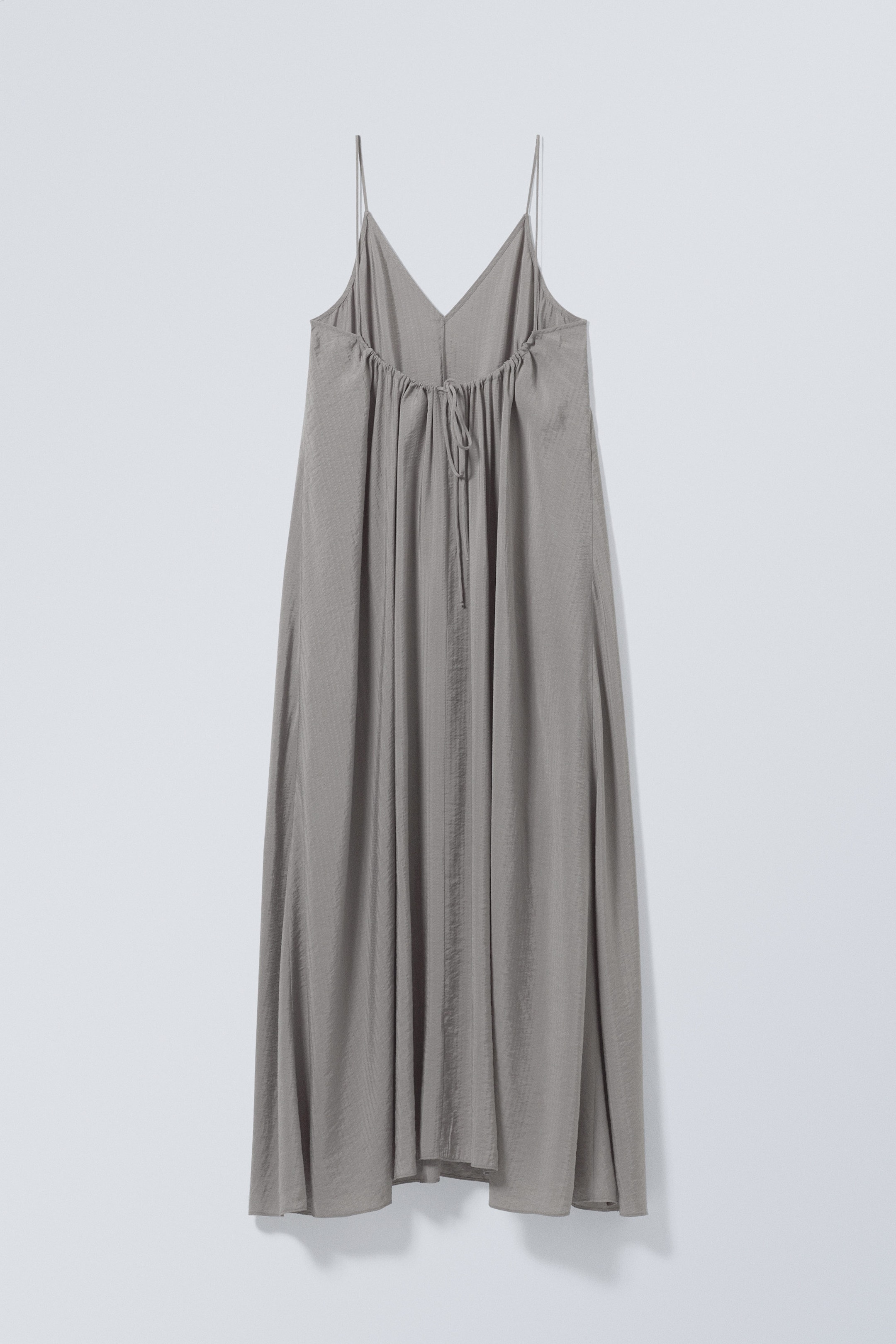 Medium Dusty Grey - Volume Maxi Dress - 1