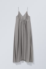 Medium Dusty Grey - Volume Maxi Dress - 1