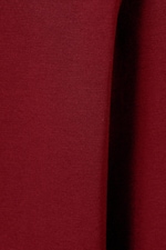 Dark Red - Slim Fitted Long Sleeve - 4