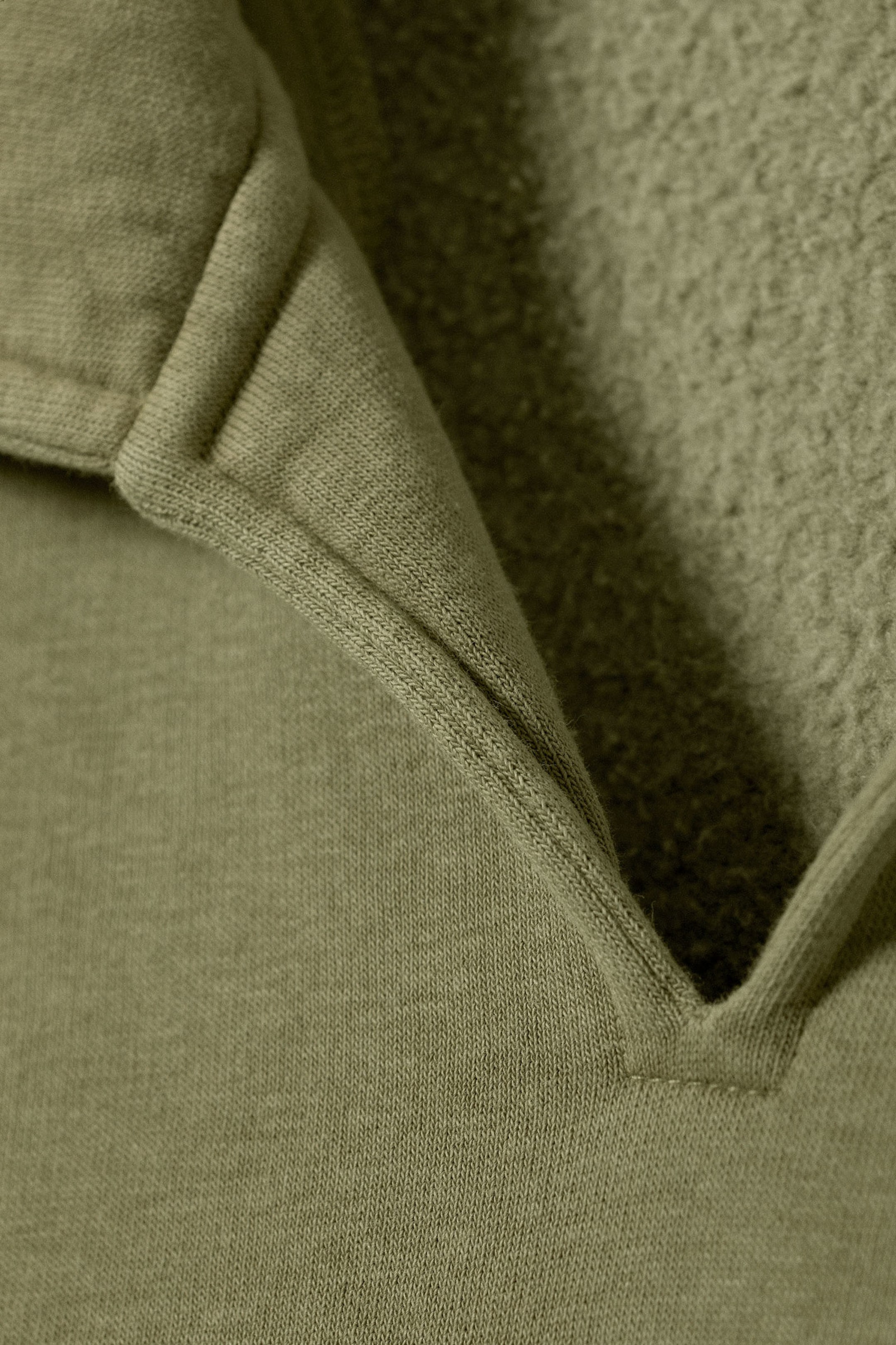 Khaki - Clark Polo Sweatshirt - 1